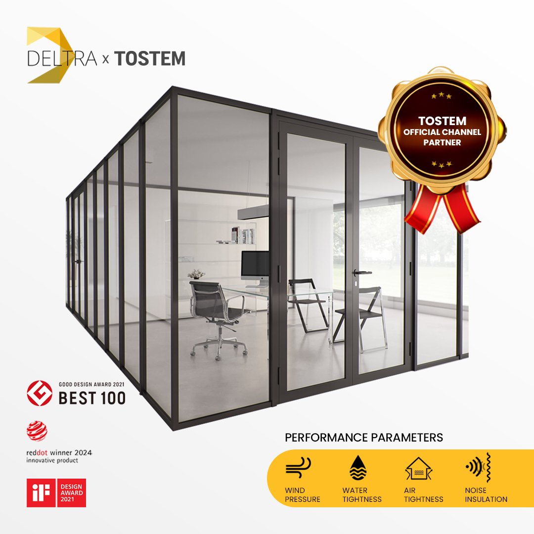 Aluminium Office Partition