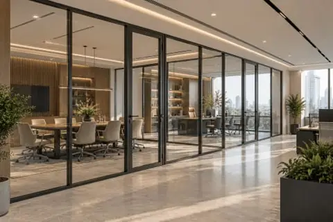 Aluminium Office Partition